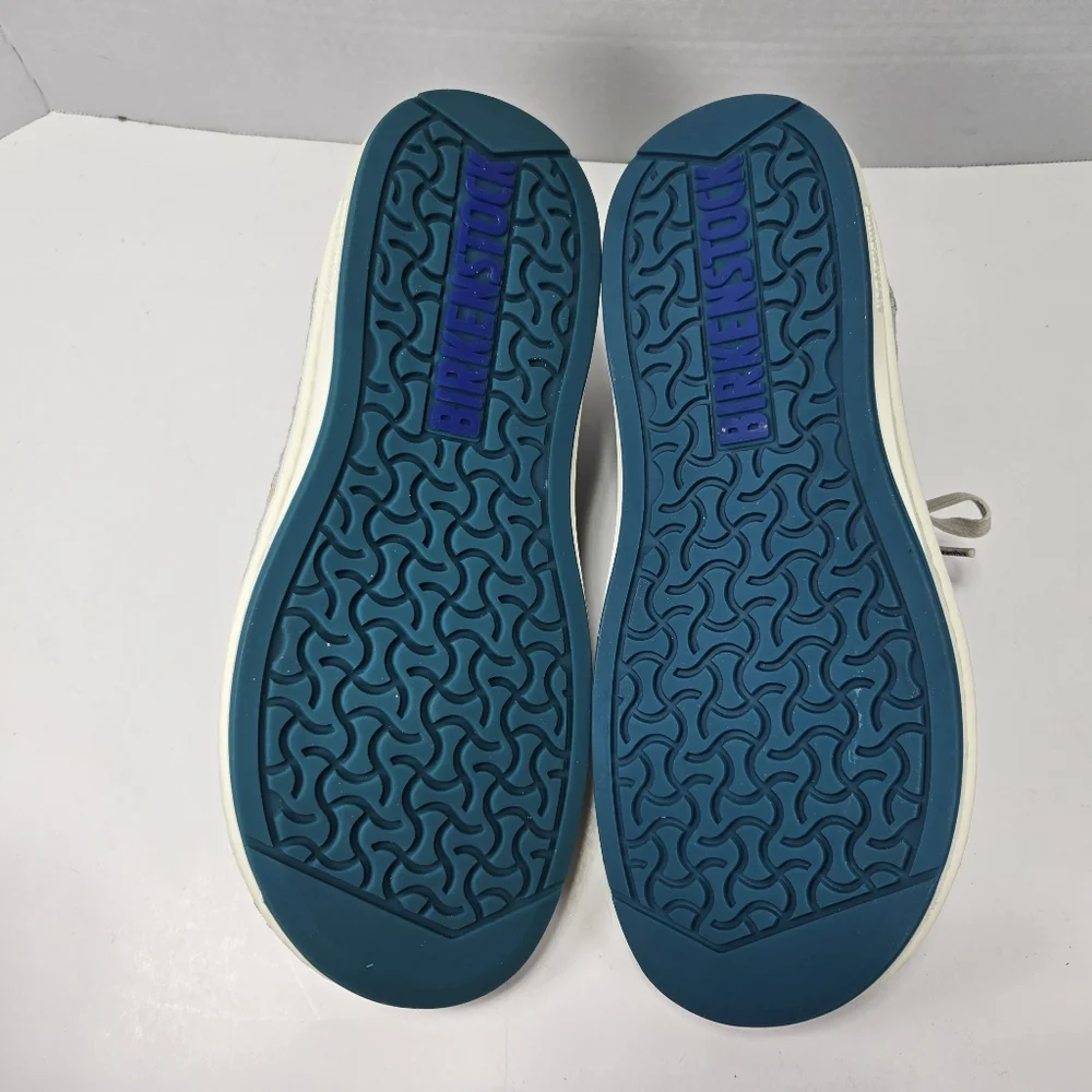 Birkenstock Memphis Horn/Blue Suede Ankle Boot Size EU 41 Reg US M8-8.5 W10-10.5